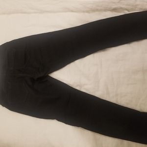 Black jeggings